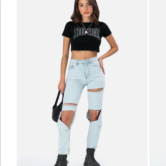 Adika Davis Straight Leg Jeans size M - Picture 4 of 5